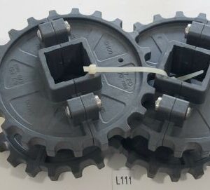 *NEW* LOT OF 4 INTRALOX S1400 SPROCKET 21T 6.7PD 170mm 2-1/2" SQUARE BORE - Image 1