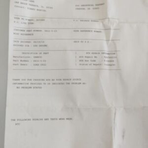 *PARTS/REPAIR* Yamato Scale UH33-5-C3 Load Cell DW2 5kgf *No Problem Stated* - Image 12