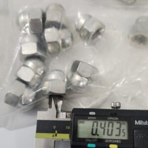 *FACTORY SEALED* [40] 6CE18 M12 DIN 1587 ZN WAF: 19 DN76012000-010P1 + Warranty! - Image 6