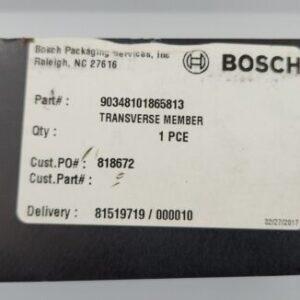*NEW* [2] Bosch Packaging 90348101865813 Transverse Conveyor Members + Warranty! - Image 2