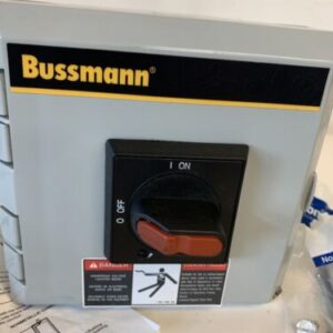 NEW CARLON LAMSON &SESSIONS BUSSMAN * DISCONNECT SWITCH ENCLOSURE * ENF32P-3PBJ - Image 2