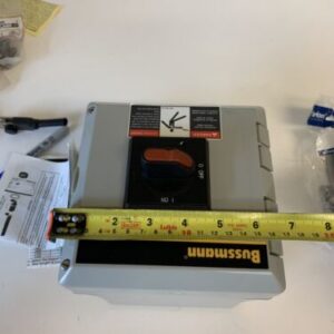 NEW CARLON LAMSON &SESSIONS BUSSMAN * DISCONNECT SWITCH ENCLOSURE * ENF32P-3PBJ - Image 9