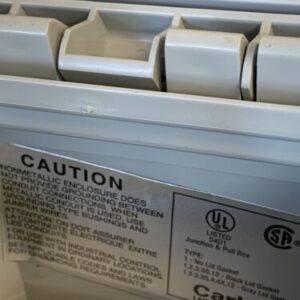NEW CARLON LAMSON &SESSIONS BUSSMAN * DISCONNECT SWITCH ENCLOSURE * ENF32P-3PBJ - Image 12
