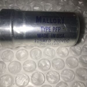 * New Mallory 235-7248 125MFD 200VDC Capacitor 20-36160 # - Image 3