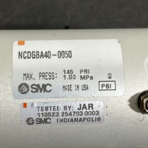 SMC NCDGBA40-0050 Pneumatic Cylinder 1-1/4” Bore X 1/2”Stroke NNB Fast Shipping - Image 2