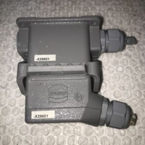 * Preowned Harting M20x1.5 rectangular connector base # - Image 3