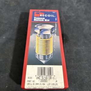 RECOIL Thread Repair Kit UNC 5/16-18. #33050 Fast Shipping! + Warranty - Image 3
