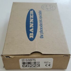 *NEW* Banner Engineering QS18VN6FPQ World Beam Mini Photoelectric Sensor 66223 - Image 7