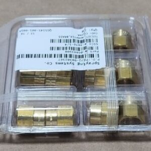 *NEW* [10] Spraying Systems 04803908 Brass Teejet Adapter 4676-1/4 + Warranty! - Image 4