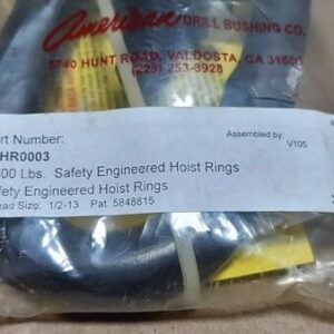 *NEW* American Drill Bushing SHR0003 Hoist Ring Thread 1/2-13 2,500Lbs Warranty - Image 4
