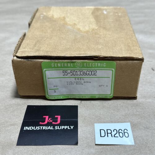 NEW - GE General Electric 55-501336G002 Industrial Coil 115/120V 60Hz, 110V 50Hz Main Image