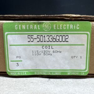 NEW - GE General Electric 55-501336G002 Industrial Coil 115/120V 60Hz, 110V 50Hz - Image 2