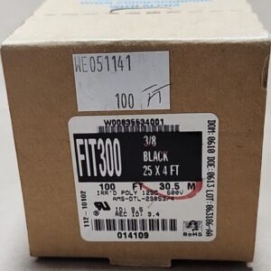 *BRAND NEW* Alpha Wire FIT300 3/8" Black 25 X 4Ft [100Ft Total] + Warranty! - Image 8