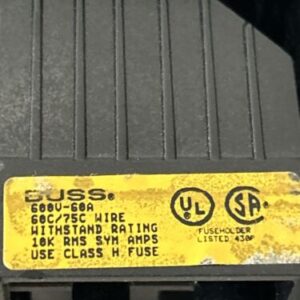 (9) Buss H60060-2C Fuse Holders 600V-30A - Image 4