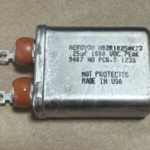 NEW NO BOX- Aerovox N02R1025AK23 Capacitor 25uf 1000Vdc Peak No PCBs + WARRANTY - Image 2