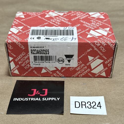NEW OPEN BOX - Carlo Gavazzi RZ3A60D55 RZ 55A 600VDC IP || FAST SHIP & WARRANTY! Main Image
