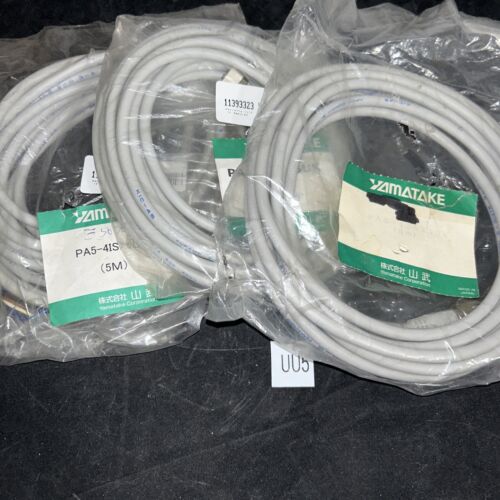 YAMATAKE PA5-4ISX5UK 5M CABLE *NEW* (LOT OF 3) FAST SHIPPING! Main Image