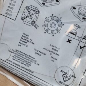 *BRAND NEW* Saunders Crane DA065ER Replacement Diaphragm A-065ER-2.5" + Warranty - Image 4