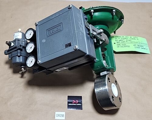 *REPAIRED* Baumann 26200 Control Valve & Fisher 41B8558X012 Positioner +Warranty Main Image