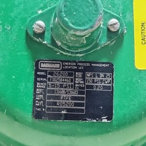 *REPAIRED* Baumann 26200 Control Valve & Fisher 41B8558X012 Positioner +Warranty - Image 17