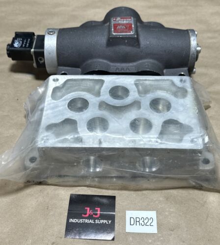 PREOWNED W/ NEW BASE- AAA Products Air/Gas Gen Purpose Valve 416V 150PSI Max Main Image