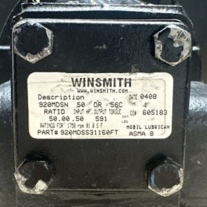 NEW - Winsmith 920MDSN 50:1 Right Angle Gearbox 920MDSS31160FT .50Hp 591”Lbs Tor - Image 5