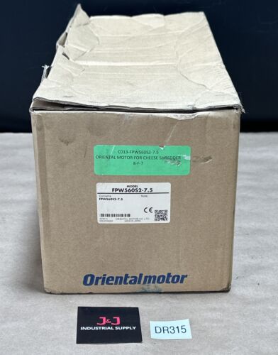 NEW OPEN BOX- Oriental Motor Water Tight Motor FPW560S2-7.5 7.5:1 200/220/230V Main Image