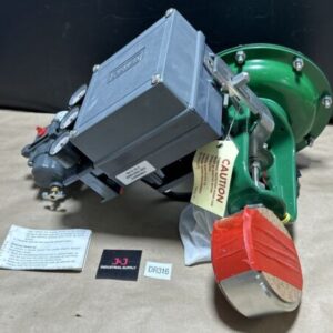 NEW- Baumann 26200 Control Valve & Fisher 41B8558X012 Positioner + WARRANTY ๐บ๐ธ - Image 1
