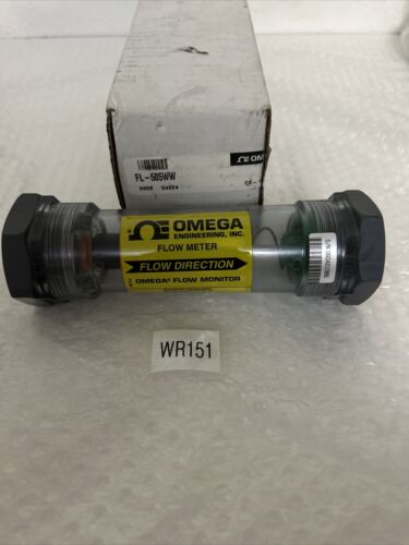 Omega Engineering FL505WW In-Line Flowmeter Fast Shipping!+ Warranty Main Image