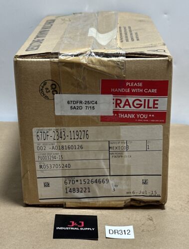 NEW OPEN BOX- Fisher Pressure Regulator 67DF-2343-119276 / 67FDR-25/C4 +WARRANTY Main Image