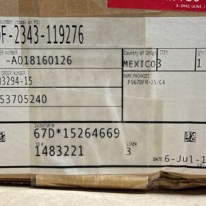 NEW OPEN BOX- Fisher Pressure Regulator 67DF-2343-119276 / 67FDR-25/C4 +WARRANTY - Image 2