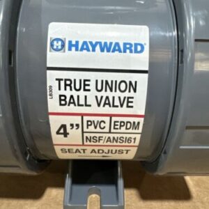 New Hayward True Union Ball Valve 4" PVC EPDM ANSI61 Actuator C20 DA IMP 🇺🇸 - Image 2