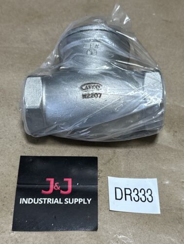 *BRAND NEW* Avcovalve Avco W2207 Check Valve 1" CF8M 200 || FAST SHIP & WARRANTY Main Image