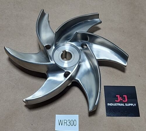 *PREOWNED* Fristam Stainless Steel Pump Impeller 18mm Bore 6 Vane + Warranty! Main Image