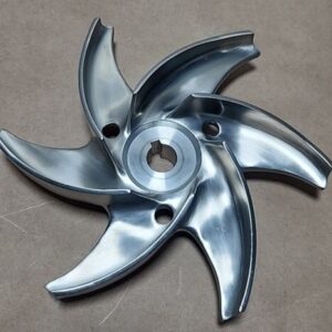 *PREOWNED* Fristam Stainless Steel Pump Impeller 18mm Bore 6 Vane + Warranty! - Image 2