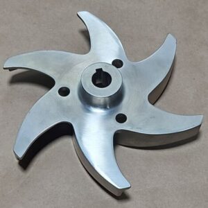 *PREOWNED* Fristam Stainless Steel Pump Impeller 18mm Bore 6 Vane + Warranty! - Image 4