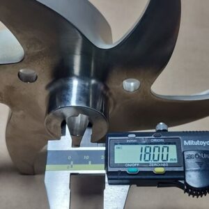 *PREOWNED* Fristam Stainless Steel Pump Impeller 18mm Bore 6 Vane + Warranty! - Image 5