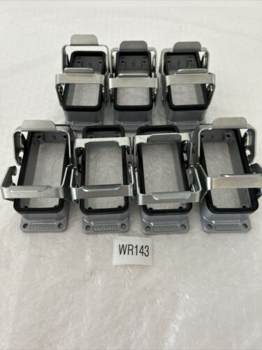 (7) Amphenol Bulkead Mount Housing Dual Clamp P/N ?? Fast Shipping +Warranty NNB Main Image
