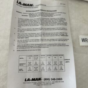 LA MAN EXTRACTOR DRYER 015SK SERVICE KIT DRYERS PARTS FAST SHIPPING + WARRANTY - Image 6