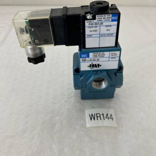 MAC VALVES 55B-11-PI-501-JD (NNB)FAST SHIPPING!+ WARRANTY Main Image