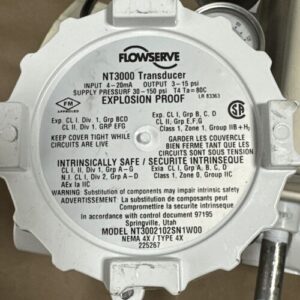 NEW NO BOX Flowserve Valtek Linear Actuated Sub Assembly W/Flowserve NT3000 Tran - Image 3