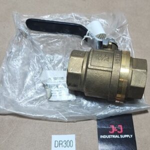 *BRAND NEW* Grainger 6GD18B Brass Ball Valve 1-1/2" FxF 1/2Psi 600 WOG +Warranty - Image 1