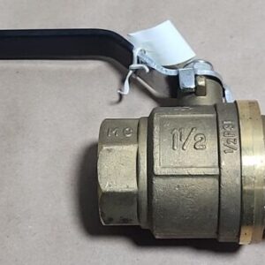 *BRAND NEW* Grainger 6GD18B Brass Ball Valve 1-1/2" FxF 1/2Psi 600 WOG +Warranty - Image 2