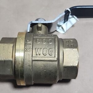 *BRAND NEW* Grainger 6GD18B Brass Ball Valve 1-1/2" FxF 1/2Psi 600 WOG +Warranty - Image 5