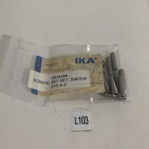 IKA Screw,SKT Set 304/316 P/N P004857 (Lot Of 12)Fast Shipping! - Image 1