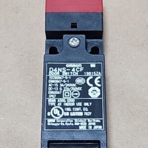 *NEW* Omron D4NS-4CF-NPT Safety Interlock Door Switch 240Vac 250Vdc + Warranty! - Image 2