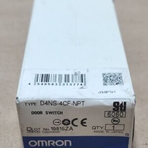*NEW* Omron D4NS-4CF-NPT Safety Interlock Door Switch 240Vac 250Vdc + Warranty! - Image 7