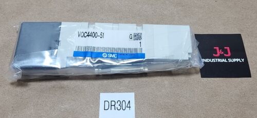 *BRAND NEW* SMC VQC4400-51 Solenoid Valve 5-Port 3-Pos 0.15~1.0MPa + Warranty! Main Image