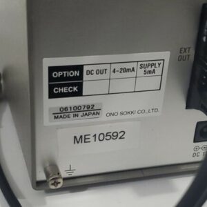*PREOWNED* Ono Sokki PS-1300 3 Channel Sensor Amplifier + Warranty! - Image 7