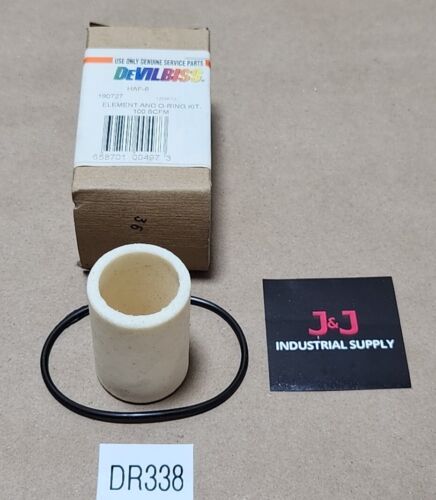 *NEW SURPLUS* DeVILBISS HAF-6 Replacement Element & O-ring Kit 190727 + Warranty Main Image